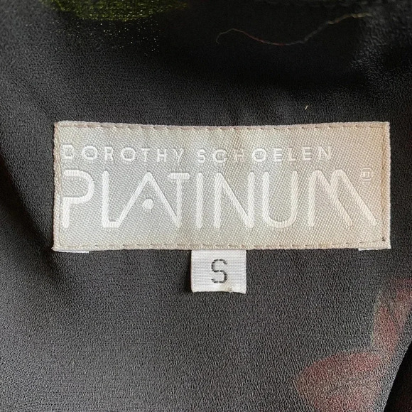 Vintage Dorothy Schoelen Platinum Buttons blouse/jacket women size S - Picture 4 of 6